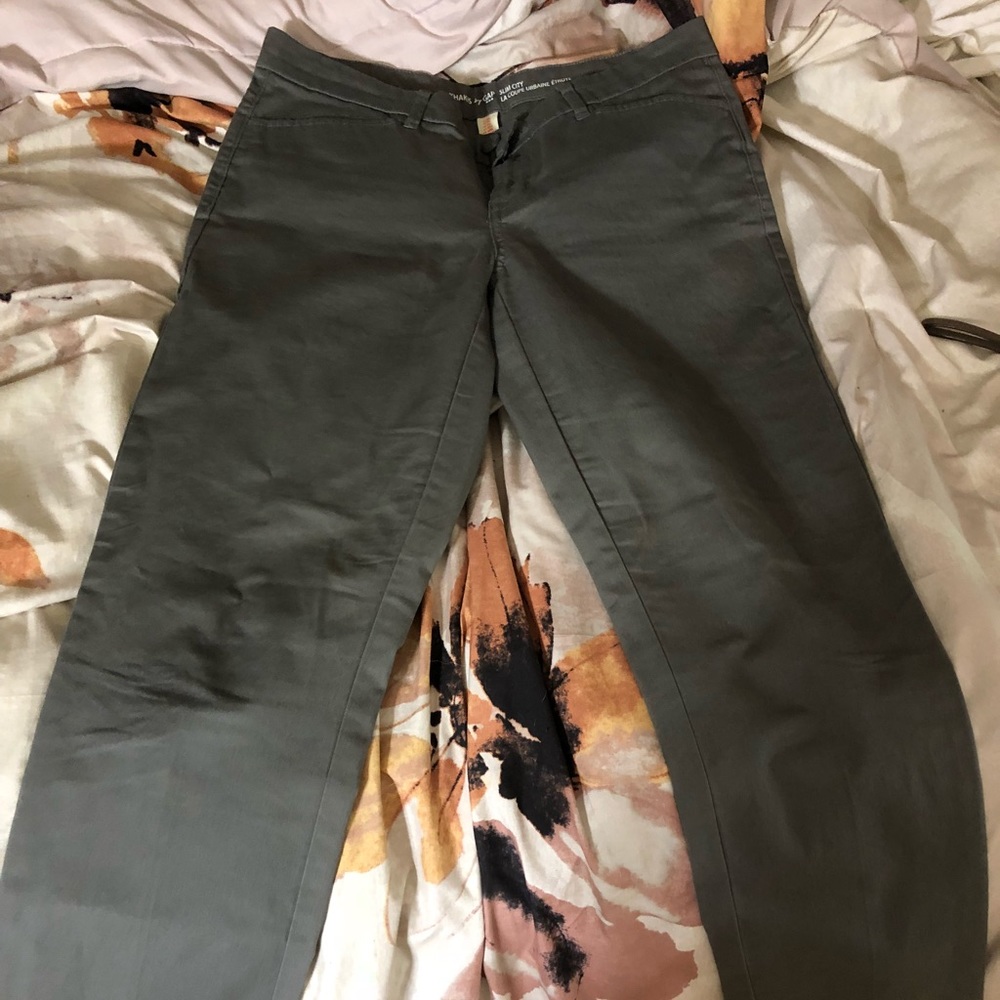 Dark Grey Khaki Pants